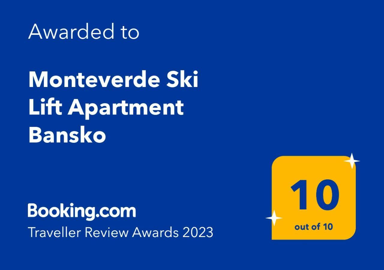 Monteverde Ski Lift Apartment Bansko Eksteriør billede